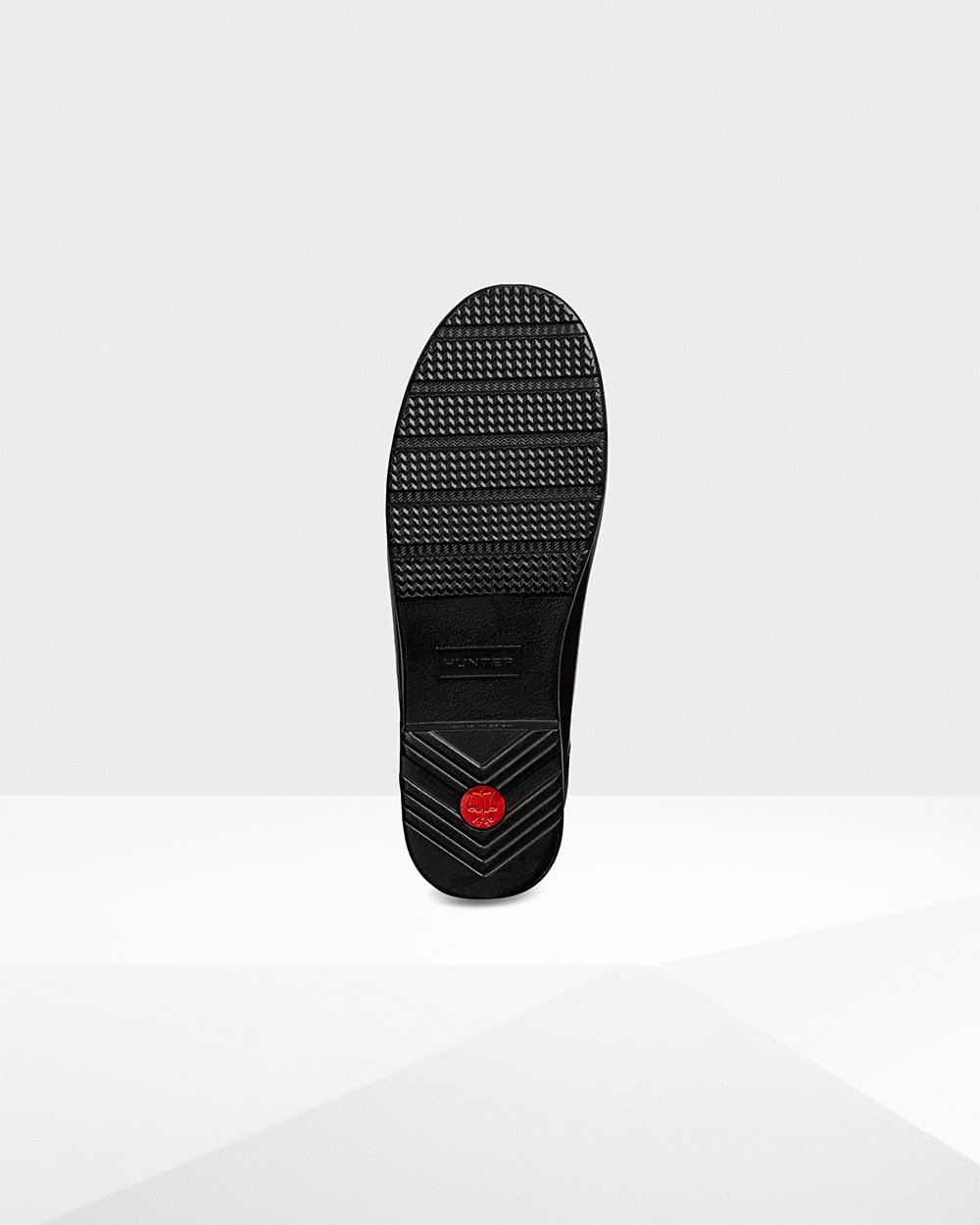 Kısa Yağmur Çizmesi Bayan - Hunter Refined Slim Fit Adjustable Gloss - Siyah - EQY-603974